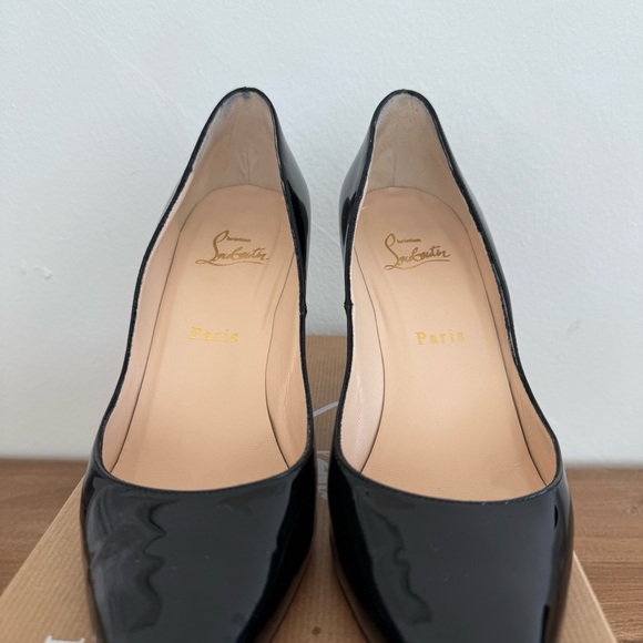 Christian Louboutin Decoltissimo 85 Pumps Black, Size 39 Euro/9 US - Picture 3 of 6